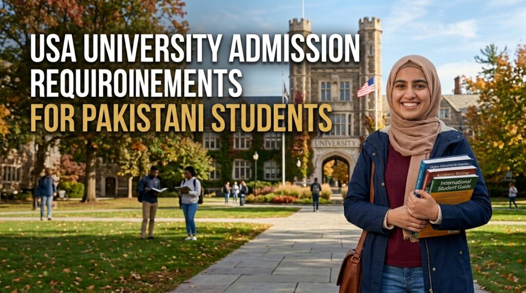 USA University Admission Requirements for Pakistani Students